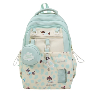 可爱书包女初中生2025新款大容量小学生双肩包轻便高颜值校园背包