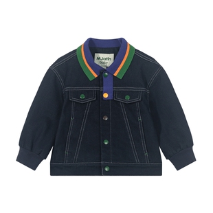 【商场同款】马拉丁童装儿童外套秋款男小童新龙牛仔外套