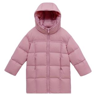 图图小象童装女童长款羽绒服2025冬季新款极寒90绒加厚连帽外套