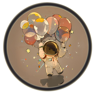 亚克力立体网红墙贴补洞遮丑卧室门破损孔洞装饰遮挡修补自粘贴画