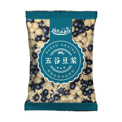 谷尚【五谷豆浆】料包35g/小袋炒熟的豆子低温烘焙杂粮原料早餐
