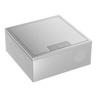 英普国际地插座纯平隐形嵌入式五孔电脑地插座开启式130型超薄