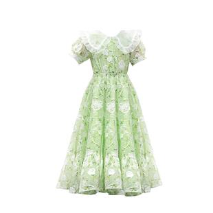 女童连衣裙2026新款夏季薄款儿童公主裙大童女孩多巴胺小洋裙子夏