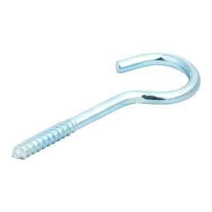 镀锌灯钩羊眼钩带钩自攻丝木螺丝钉窗钩铁挂钩钩子问号钩羊眼螺丝