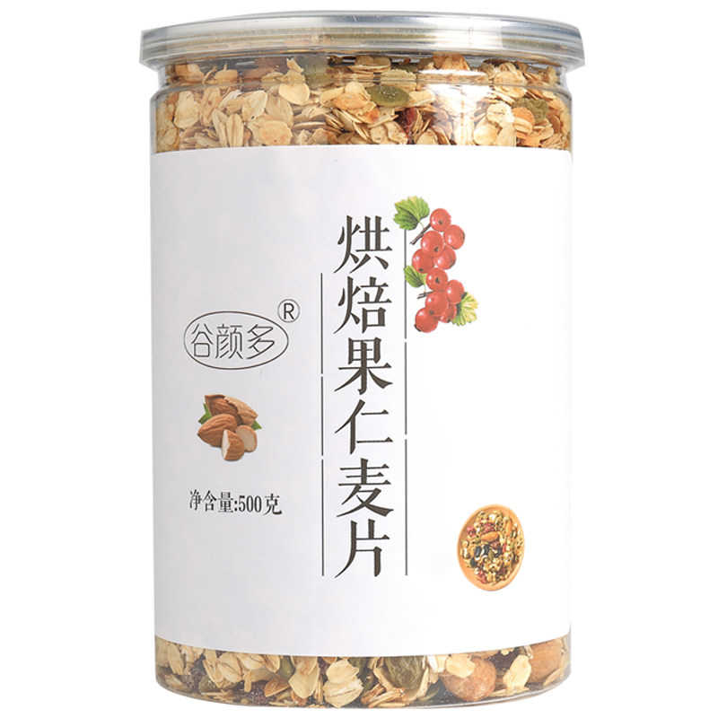 谷颜多坚果燕麦片配料干净