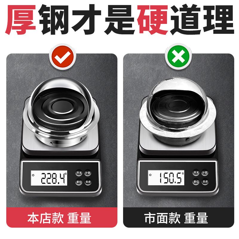 通风外气口排风油烟机风口防雨防风穿墙排气罩不锈钢止回阀风帽