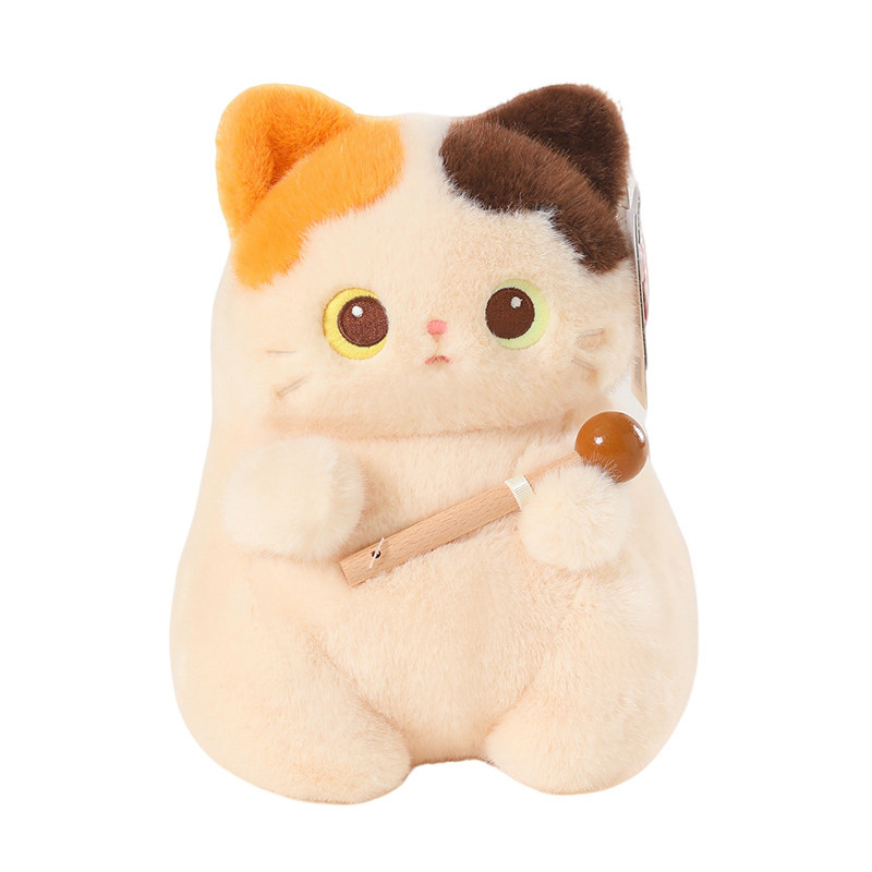 可爱三花猫女孩Q版公仔儿童玩具