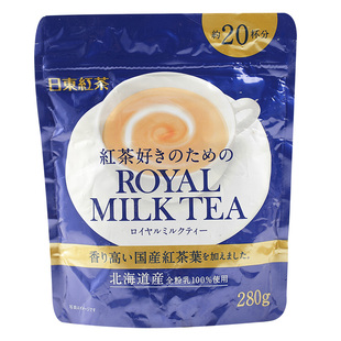 日本日东红茶皇家奶茶 北海道牛乳奶茶 网红速溶奶茶白桃冲饮包邮
