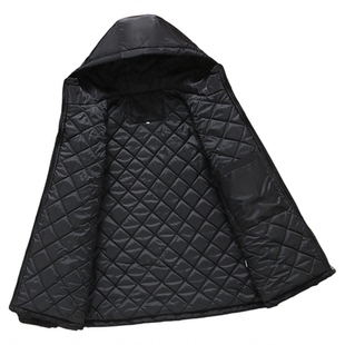 棉衣男款秋冬季2025新款二棉服外套男薄棉袄子夹棉夹克大码冲锋衣