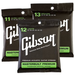 飞琴行 吉普森Gibson SAG-CBRW12 CPB11 BWR民谣吉他 电吉他 琴弦