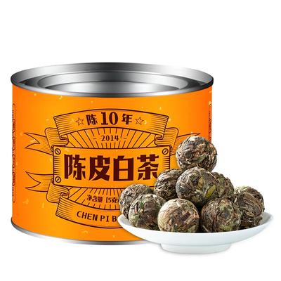 惠聚春秋2014陈皮老白茶龙珠