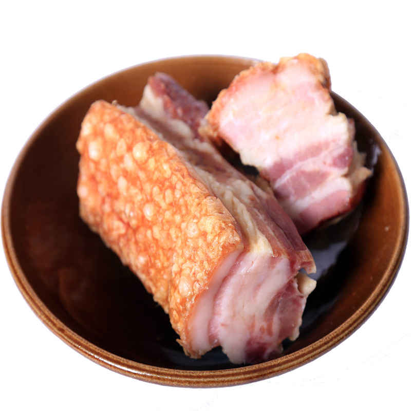 云南特产 泡皮肉农家自制油炸肉500克腊肉真空脆皮肉五花肉烟熏肉
