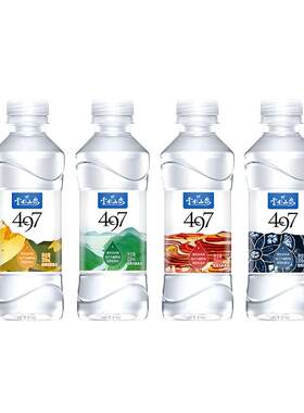 【大山云南山泉】饮用天然软泉497PET358ml*6瓶箱装瓶贴图案随机