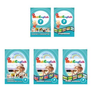 【原版正品】新版米迪英语教材New Midisaurus English 1-12级别 麦格劳希尔米迪幼儿启蒙入门零基础幼儿园早教书赠配套App