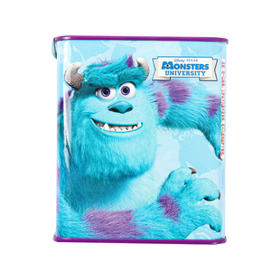 迪士尼维C果汁软糖苏利文大眼仔卡通罐装幼儿园小朋友分享小零食