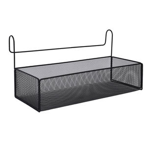 围栏收纳筐床头置物架网格挂篮密网收纳筐宿舍上下铺壁挂篮床边阳