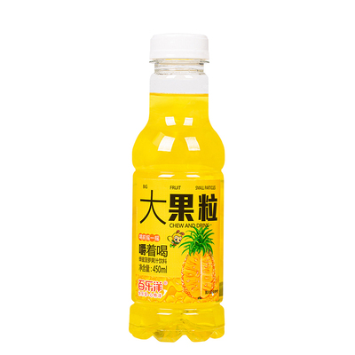 大果粒果肉果汁450ml*15瓶整箱