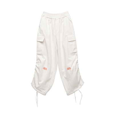 工装裤takeoff咖喱人束脚宽松