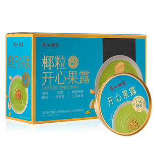 广州酒家开心果露礼盒燕窝粥年货节日送礼品送长辈开罐即食下午茶