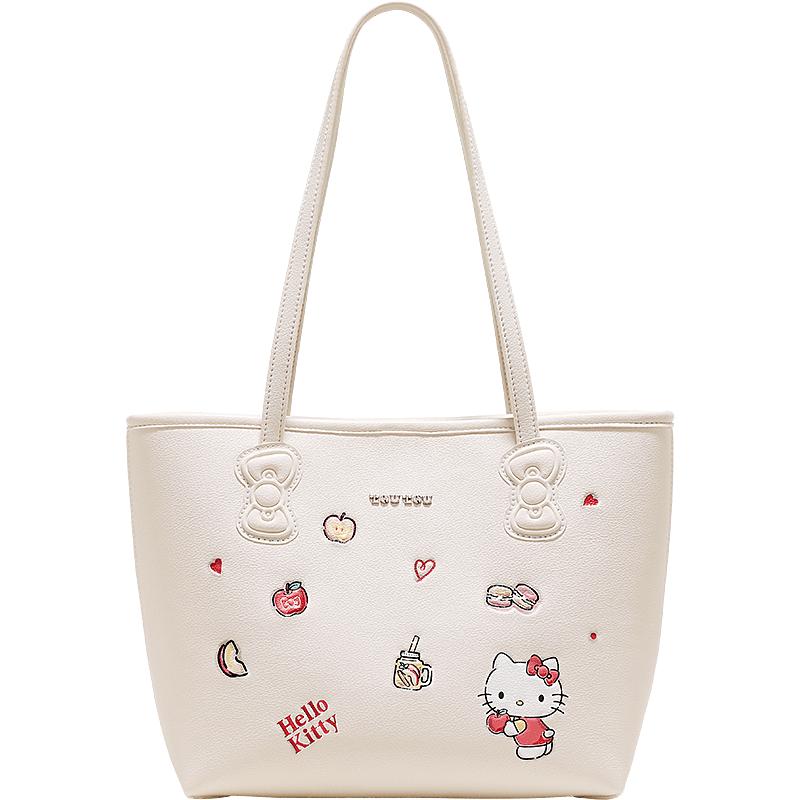 TOUTOUhellokitty三丽鸥大容量通勤托特包kt凯蒂猫腋下包生日礼物