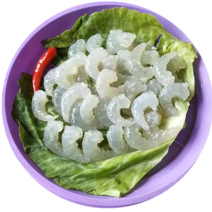 高邮湖养殖 河虾仁 80粒 虾仁 淡水虾仁 一公斤 冷冻虾仁