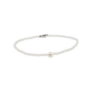 珍世缘 精选天然强光淡水小米粒珍珠项链diy百搭锁骨链女时尚礼物