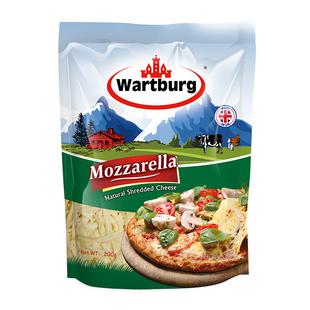 沃特堡进口原制马苏里拉奶酪芝士碎披萨瀑布拉丝焗烤烘焙干酪