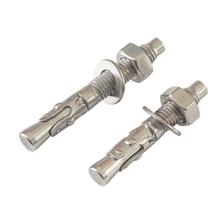 304不锈钢高强度车修 壁虎膨胀螺丝电梯用膨胀螺栓M6M8M10M12M16