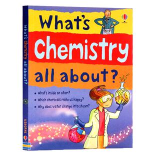 Usborne出品 化学是什么 英文原版 What‘s Chemistry All About 科学是什么 尤斯伯恩图书 儿童英语科普读物 幼儿早教英语启蒙