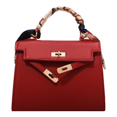 Clean Knоck大包包女2025新款高级质感女包时尚手提包红色新娘包