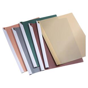 旋转拉杆文件夹a4纸收纳夹试卷夹拉杆夹试卷整理夹资料夹抽杆夹旋转式活页夹小学生专用透明插页装订成册神器