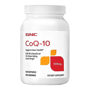 GNC健安喜美国进口泛醇氧化辅酶还心肌辅酶q10软胶囊心脏原保健品