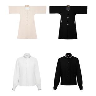 徽音 如梦霓裳原创汉服女汉元素衬衫立领上衣螺钿明制马面裙日常