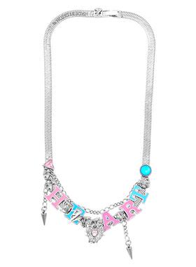 Y3K千禧酷辣choker彩色项链