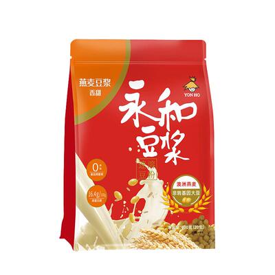 永和豆浆香甜味燕麦豆浆粉600g