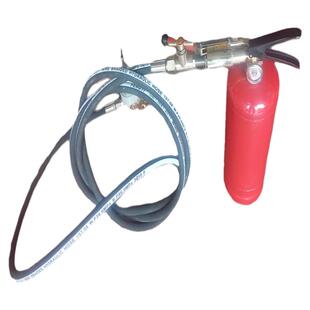 消防灭火器维修工具手工充气阀 推车式简易快速充气装置带高压管