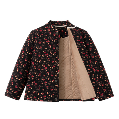 特体大码内胆驼绒保暖棉袄女