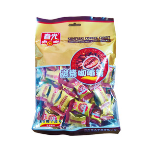 春光炭烧咖啡糖228g袋装正宗海南特产食品小吃结婚喜庆宴席糖果