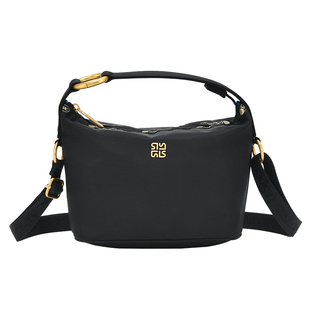 LeSportsac乐播诗通勤包腋下包手提包质感女包斜挎包黑色轻便小包