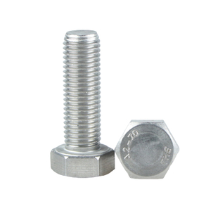 316L东明不锈钢A4L-80外六角螺丝DIN933六方螺栓M6M8M10M12