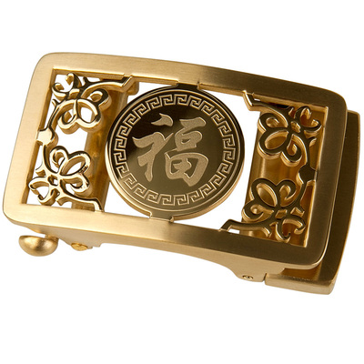 个性镂空男士皮带自动扣头