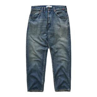 现货 ANACHRONORM TAPERED 5P PANTS 日产水洗破坏赤耳牛仔裤25AW