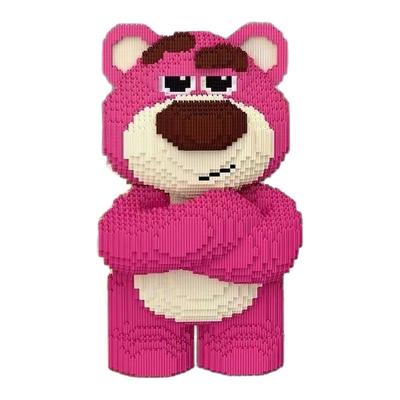 超大迪士尼熊积木高难度成人版