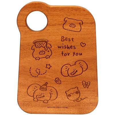 摩登主妇动物派对切菜板木砧板