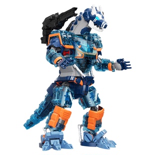 JAKI佳奇积木正版奥特曼积木塑像阿斯加隆怪兽赛文加新年礼物男生