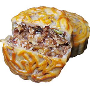 高州利达加头五仁月饼广式特产糕点零食中秋老式传统广东茂名月饼