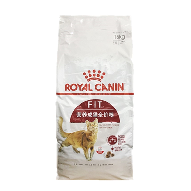 皇家royal canin猫粮成猫粮F32理想体态英短美短营养减肥猫粮15kg