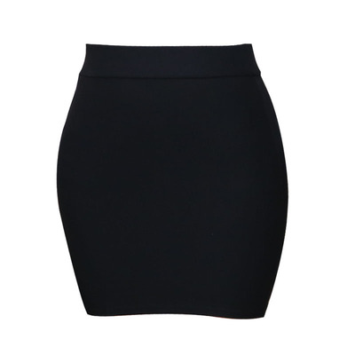 春秋职业弹力气质口袋包臀半身裙