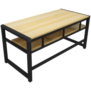 书法桌双层书桌绘画桌书画桌毛笔专用写字台培训桌简易桌子大书桌