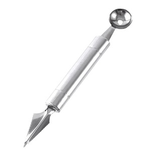 不锈钢水果拼盘挖球器波纹雕花切西瓜神器挖球勺子雕花器分割套装